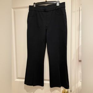 Spanx Cropped Wide Leg Black pants